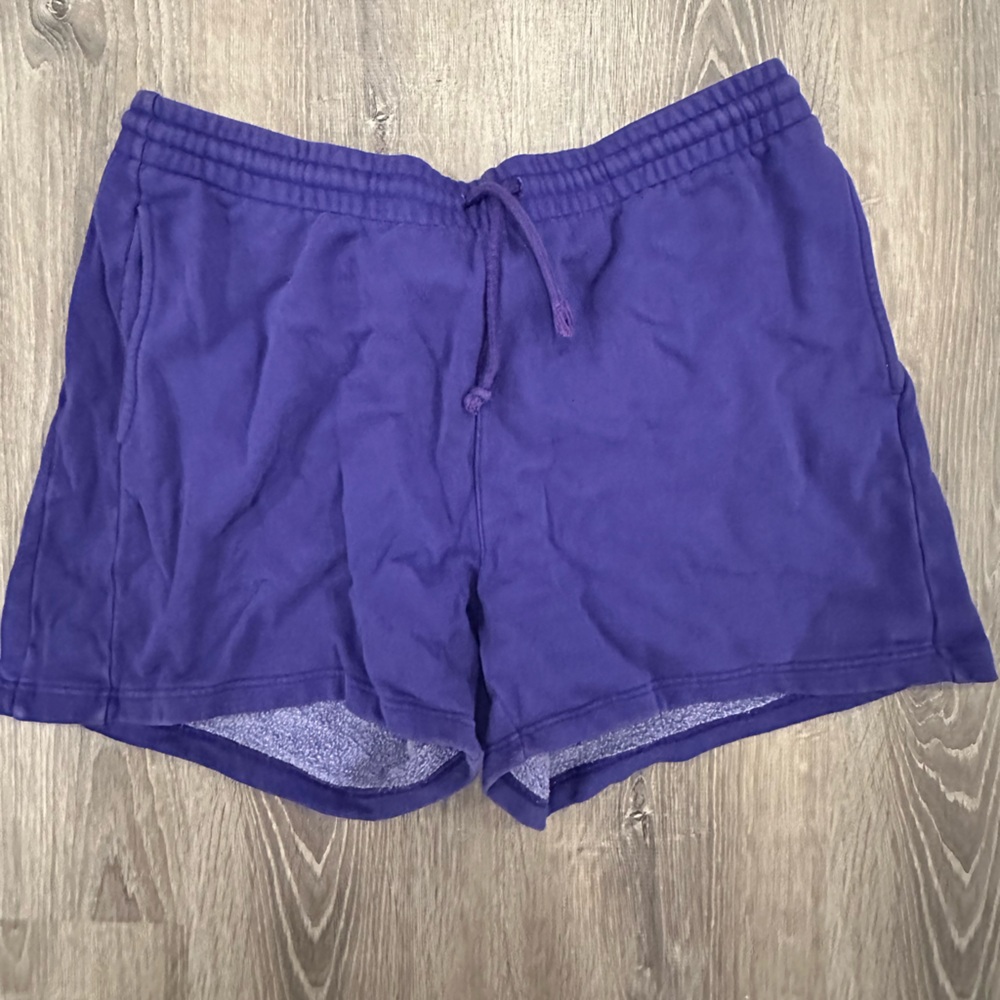Aritzia TNA sweatshorts in purple. Size 2XL.